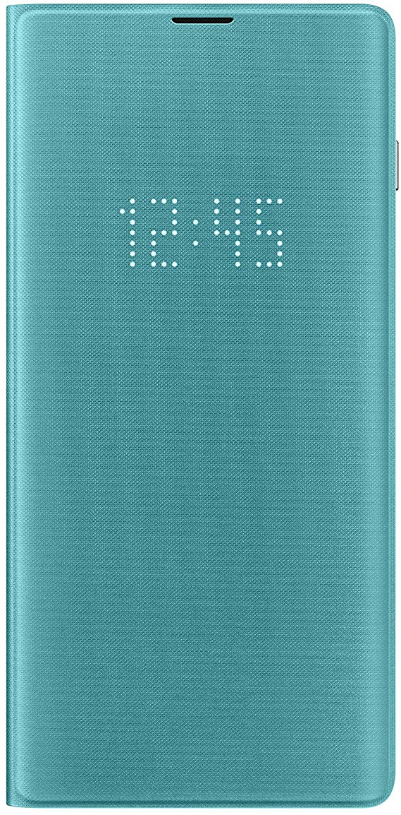 Samsung Galaxy S10  LED Wallet Case, Green