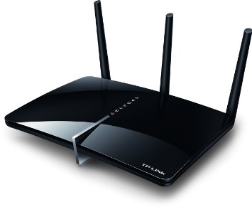 TP-LINK Archer D2 AC750 Wireless Dual Band Gigabit ADSL2 Modem Router 24GHz 300Mbps5GHz 433Mbps 1 USB 20 Port EWAN IPv6 Guest Network