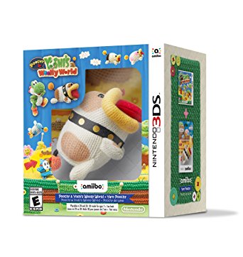 Nintendo Poochy & Yoshi’s Woolly World Plus Yarn-Poochy Amiibo - Nintendo 3DS