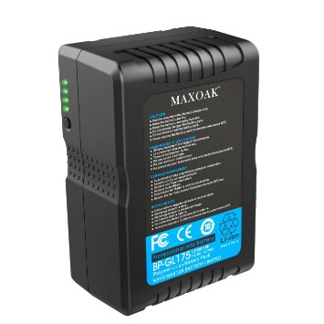 MAXOAK 177 (12000mAh/14.8V) V Mount Battery for Sony Video Camera /Sony Camcorder and More