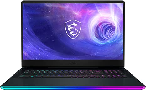 MSI Raider GE76 17.3" QHD 240Hz Gaming Laptop: Intel Core i9-12900HK RTX 3070 Ti 32GB DDR5 1TB NVMe SSD, USB-Type C, Thunderbolt 4, Cooler Boost 5, Win11 Home: Titanium Blue 12UGS-259