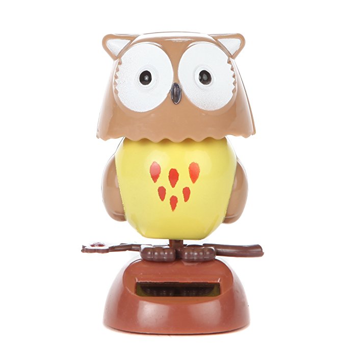 Home-X Solar Dancing Toy, Owl