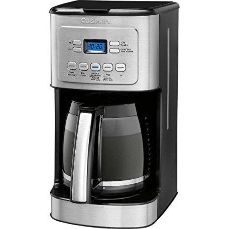 Cuisinart 14-Cup Stainless Steel Coffeemaker Machine Brew Automatic Central Programmable Glass Carafe CBC-6400PC