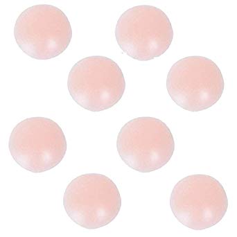 Women Undercover Silicone Breast Nipple Covers Gel Petals Pasties Round Stytle