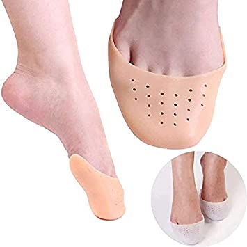 2 Pair Silicone Gel Toe Soft Ballet Pointe Dance Shoes Pads Foot Protector Insoles for Dancer Foot Care Tool