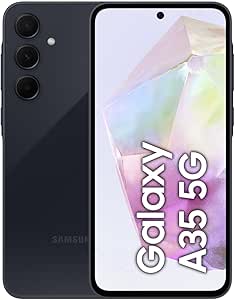 Samsung Galaxy A35 5G, Factory Unlocked Android Smartphone, 128GB, 6GB RAM, 2 day battery life, 50MP Camera, Awesome Navy, 3 Year Manufacturer Extended Warranty (UK Version)