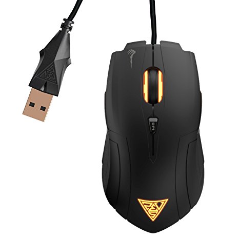 GAMDIAS Demeter GMS5000 Optical FPS Gaming Mouse 5 Programmable Buttons, 2000 DPI