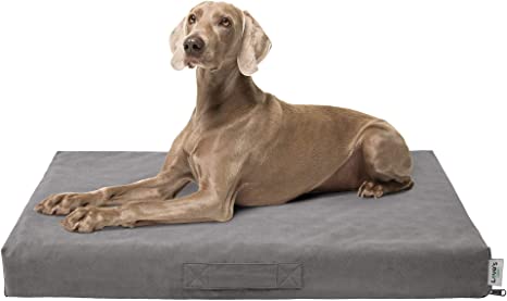 Love's cabin Large Dog Bed(M/L/XL) for Small, Medium and Large Dogs, Orthopedic Dog Bed for Crate with Removable Washable Cover, Outdoor Memory Foam Dog Bed Waterproof Pet Mat