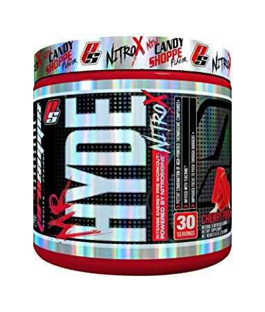 PRO SUPPS Pro Supps Mr. Hyde NitroX Intense Energy Pre-Workout Powder (Cherry Popsicle Flavor), Powered By Nitrosigine, 30 True Servings, Ridiculous Focus, Massive Energy, Insane Muscle Pumps 8 oz net