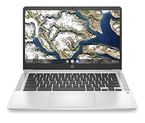 HP Chromebook Intel Celeron N4000 14 inches HDB Business, Gaming Laptop, 4 GB RAM, 32 GB eMMC, 1366 x 768, LED, Chrome OS, Mineral Silver, 1.45 kg - 14a-na0010nr