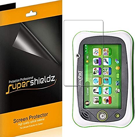 [3-Pack] Supershieldz for Leapfrog LeapPad Ultimate Screen Protector, Anti-Bubble High Definition Clear Shield   Lifetime Replacements Warranty