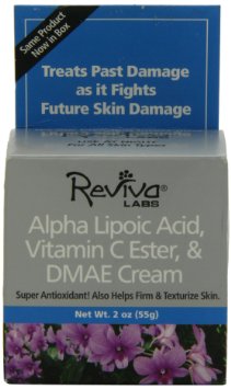 Reviva Labs Alpha Lipoic Acid Vitamin C Ester and DMAE Cream -- 2 oz