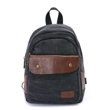 Lanspace Canvas SmalL Backpack Sling Bag Unisex Crossbody Chest Bag Shoulder Rucksack