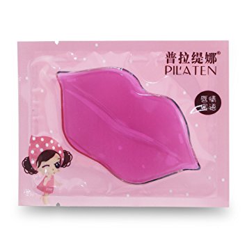 Pilaten Lip Gel Mask Moisture Essence Lip Care Pads Crystal Collagen Patch Gel Pad (20pcs)