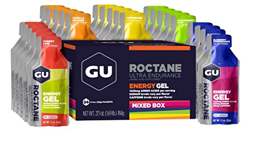 GU Roctane Ultra Endurance Energy Gel, Assorted Flavors, 24-Count