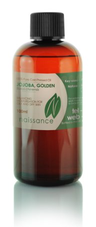 100ml Jojoba Golden Oil - 100 Pure Cold Pressed