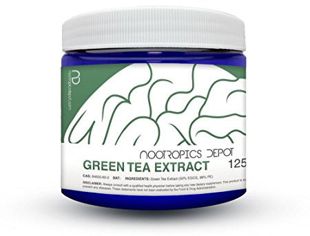 Green Tea Extract Powder (50% EGCG, 98% PE) 125 Grams