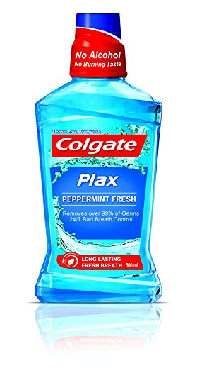 Colgate Plax Peppermint Mouthwash - 500 ml