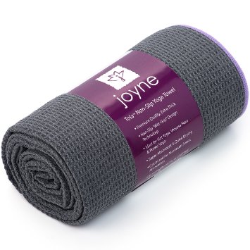 Joyne Tola8482 Non Slip Yoga Towel 9733 1 Best Hot Yoga Towel For Yogis Who Sweat 9733 Skidless Anti-Slip Wet Grip Design 9733 Super Absorbent Antimicrobial Protection 9733 100 Lifetime Guarantee