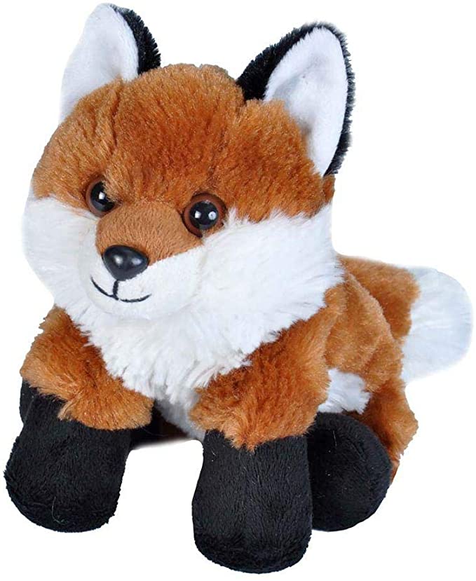 Wild Republic Red Fox Plush, Stuffed Animal, Plush Toy, Gifts for Kids, Hug’Ems 7