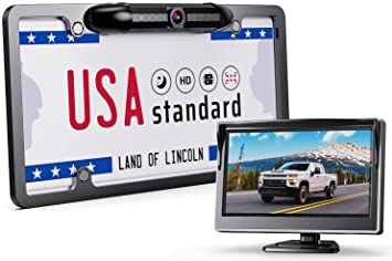 License Frame Backup Camera