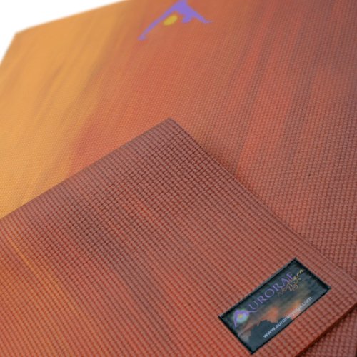 Aurorae Printed 5mm Thick Yoga Mat with Non Slip Rosin