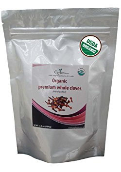 Organic premium hand picked whole cloves (3.5 oz)