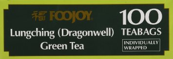 Foojoy Lungching Green Tea 100 Tea Bags