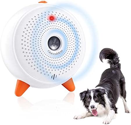 Anti Dog Barking Device, Ultrasonic Stop Dog Barking Automatic, Safe Anti Bark Device Outdoor, Rechargeable & Waterproof Dog Bark Stopper Deterrent Devices 33FT Range, for Puppy Large Small Dogs