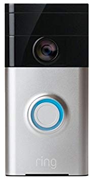 Ring - Wi-Fi Smart Video Doorbell - Satin Nickel