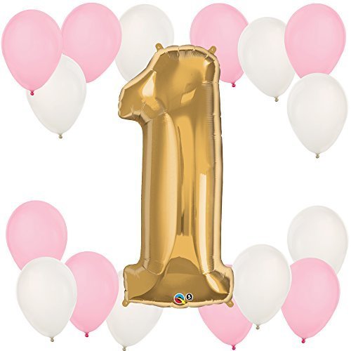 1st Birthday Girl - Fun to be One - Party Balloon Kit