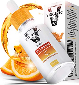 Vitamin C E Serum for Face Skin Body Eye with Hyaluronic Acid Dark Spot Brightening Organic Natural Beauty Pure Retinol Korean Care Anti Aging Acne Remover Oil Cream Skincare and Facial Mask Products