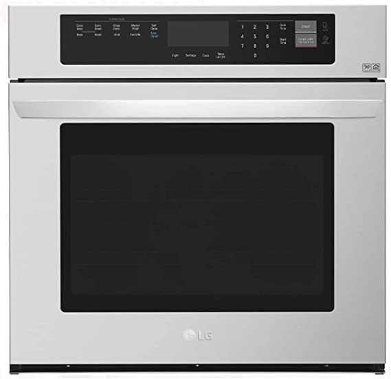 LG LWS3063ST 4.7 Cu. Ft. Stainless Electric Convection Wall Oven LWS3063ST