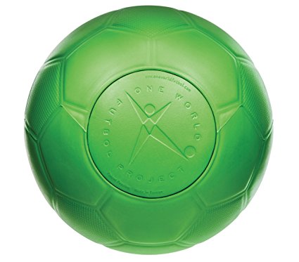 One World Play Project Indestructible Soccer Ball - Unpoppable, Unbreakable, Non-Deflating, Non-Toxic Futbol