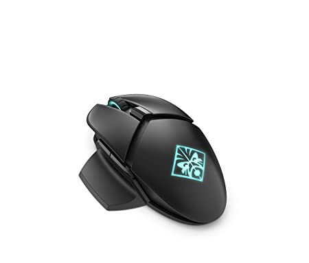 HP OMEN Photon Wireless Gaming Mouse with Qi Wireless Charging & Custom RGB Lighting