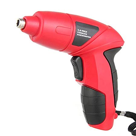 4.8V Cordless Rechargable Screwdriver with AC adapter/charger
