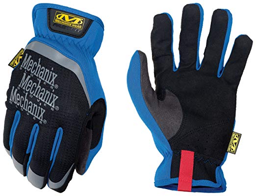 Mechanix Wear - FastFit Work Gloves (Large, Blue)