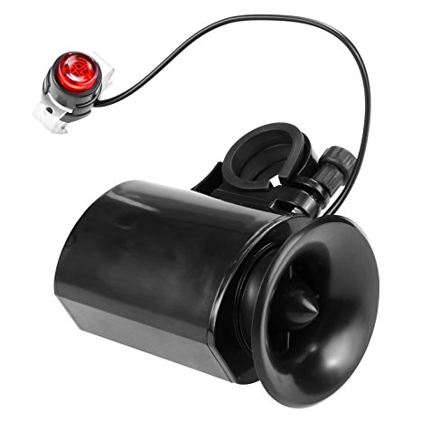 Kize2016 6-sound Bike Bicycle Super-Loud Electronic Siren Horn Bell Ring Alarm Speaker EA