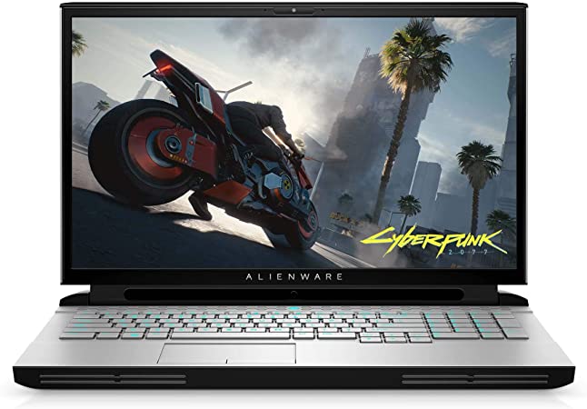 New Alienware Area 51M Gaming Laptop, 17.3" 300hz 3ms FHD Display, Intel Core i7-10700K, Nvidia GeForce RTX 2070 Super 8GB GDDR6, 1TB SSD, 16GB RAM, Lunar Light (AWARR2-7323WHT-PUS)