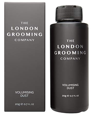 The London Grooming Company Volumizing Matte Styling Texturizing Hair Powder for Men, 0.7oz (20gm) Shaker Bottle