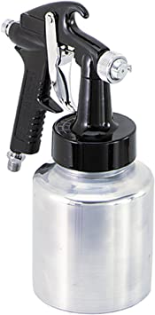 Campbell Hausfeld General Purpose Pain Spray Gun with 1-Quart Canister and Fluid Control (DH420000AV)