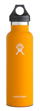 Hydro Flask Insulated Stainless Steel Water Bottle, Standard Mouth, 21-Ounce