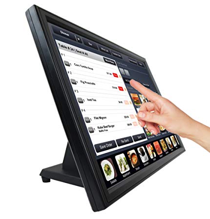 NEW 19" Touch Screen POS TFT LCD TouchScreen Monitor with Metal POS Stand