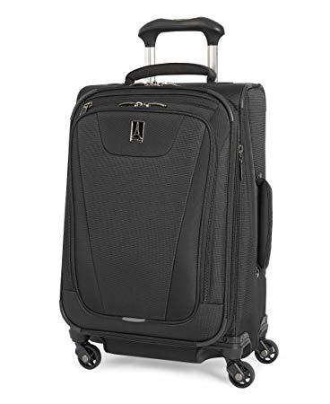 Travelpro Maxlite 4 Expandable 21 Inch Spinner Suitcase, Black