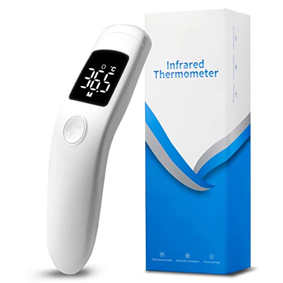 Forehead Thermometer, Non-Contact Digital Thermometer, Measures The Infrared Radiation Signal emitted by The Human Body, which is Harmless to The Human Body (1PC)