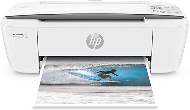 HP DeskJet 3755 Compact All-in-One Wireless Printer with Mobile Printing, Instant Ink ready - Stone Accent (J9V91A),J9V91A#B1H