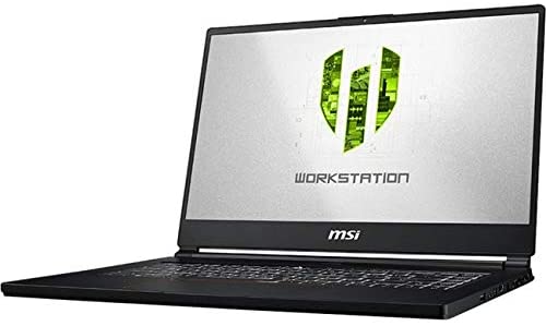 MSI WS65 8TK-888 15.6" FHD Thin and Light Mobile Workstation Intel Core i7-8850H Quadro RTX 3000 32GB 512G NVMe SSD Win10 Pro TPM2.0 TB3 Fingerprint