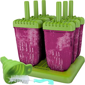 Mamasicles Popsicle Molds Ice Pop Maker Tupperware, 6 Pieces