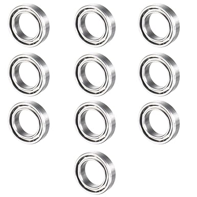 uxcell 10pcs MR85ZZ 5mmx8mmx2.5mm Double Shielded Miniature Deep Groove Ball Bearing