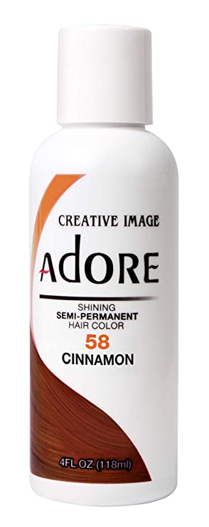 RINSE OUT SEMI-PERMANENT HAIR COLOUR CINNAMON(58) by Adore